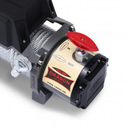 Wire Rope Winch DWM 12000 HD, 12V 12000 lbs (5443 kg) - trossiga