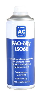 Oil, compressor PAO68 500ml