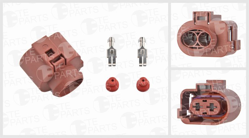 Cable Connector Kit 2 PIN komplekt VAG 3B0973752A