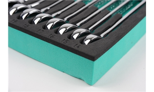 Tool Trolley sisu, lehtsilmusvõtmed 6-23mm