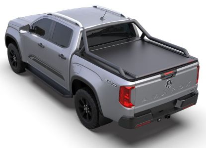 Cargo Area Cover VW Amarok DC 23- with OEM rollbar (PANAMERICANA)
