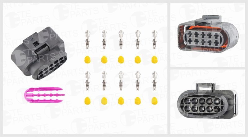 Cable Connector Kit 10 PIN komplekt VAG 6R0973735