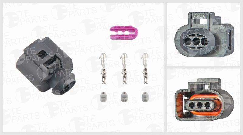 Cable Connector Kit 3 PIN komplekt VAG 1J0973723