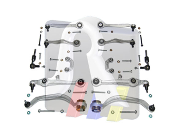 Control/Trailing Arm Kit, wheel suspension 