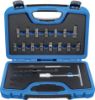 Cleaning/MiIIing Tool Set, CR injector seat Pihusti tihendi pinna prees 19 osa