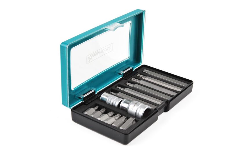 Socket Wrench Insert, oil drain plug kompl, TORX otsakud 14-osa