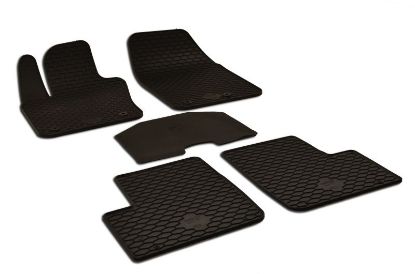 Non-skid Inset Mat Fiat 500X, 500X CROSS (2014-) - 5 pcs.