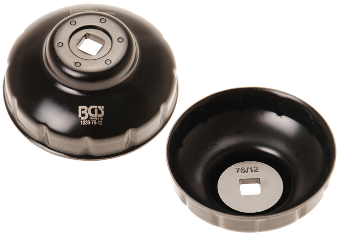 Oilflter Spanner End Cap Oil Filter Wrench 76 mm x 12 Grooves