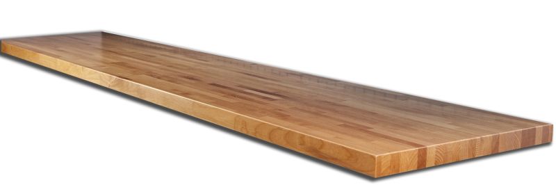 Tool Cabinet Töötasapind Tammepuust 1725x40x500mm