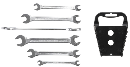 Open-end Spanner Set 6-piece Open End Spanner Set, in Accordance with D