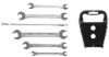 Open-end Spanner Set 6-piece Open End Spanner Set, in Accordance with D