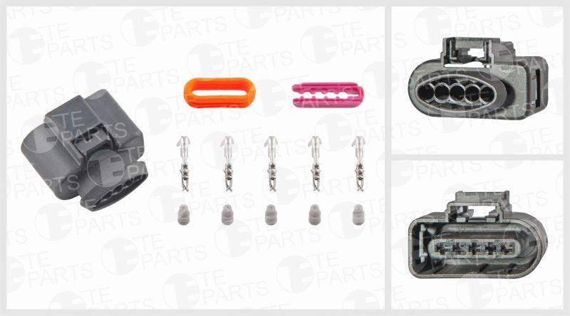 Cable Connector Kit 5 PIN komplekt VAG: 1JO973705