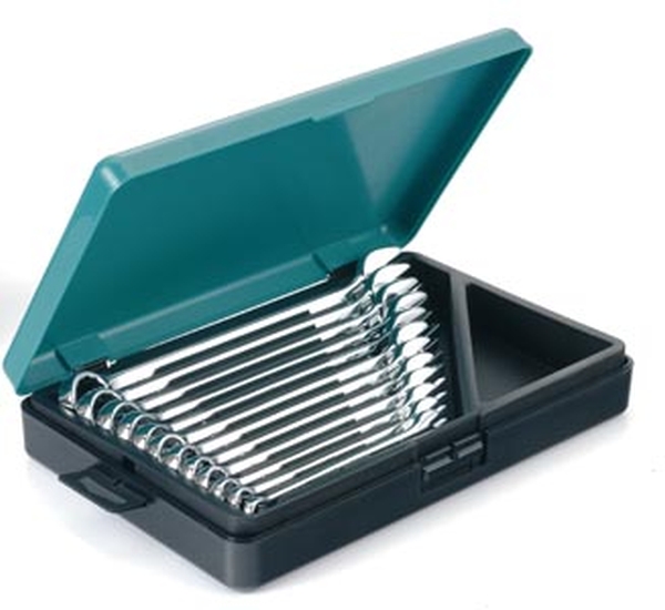 Ring-/Open End Spanner kompl, 8-19 mm karbis