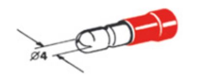 Terminal, electric universal parts 