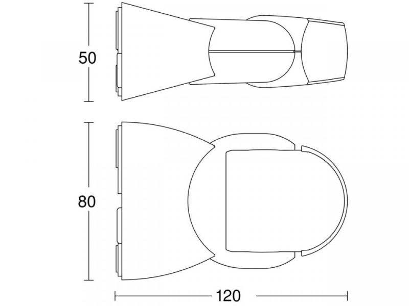 Twilight sensor Liikumisandur Steinel IS1 max500W R10mH2m  IP54 BL
