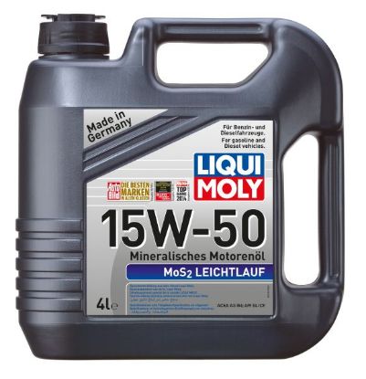 Engine Oil MOS2-Leichtlauf 15W-50 4L