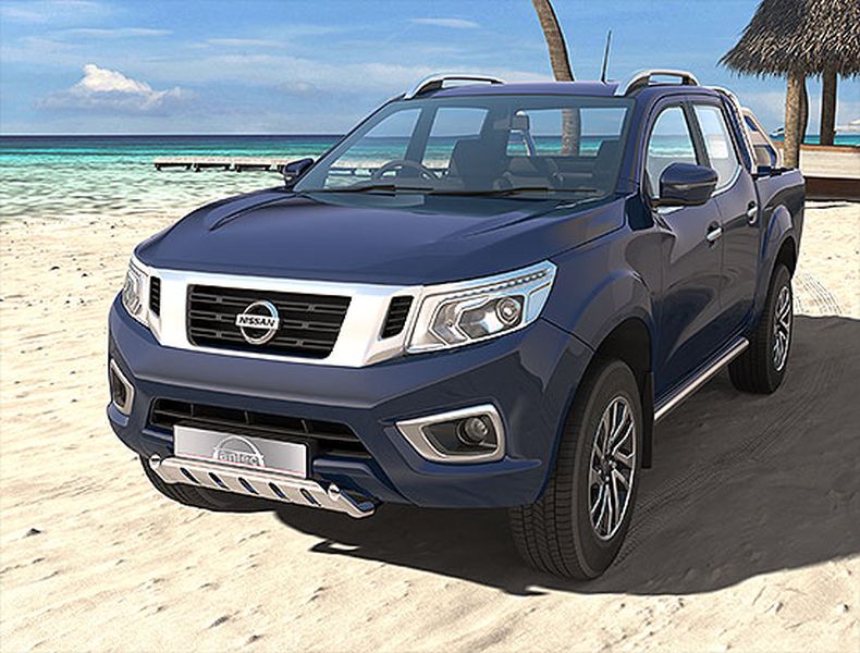 Underrun Protection Nissan Navara 16- 42mm kahe toruga