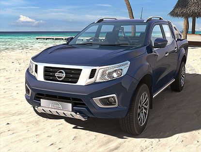 Underrun Protection Nissan Navara 16- 42mm kahe toruga