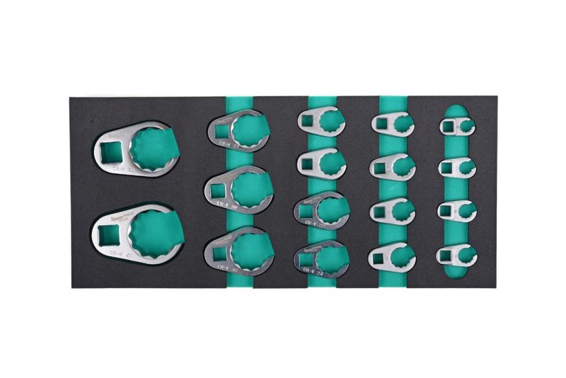 Tool Trolley Avasilmusvõtmete komplekt 17tk