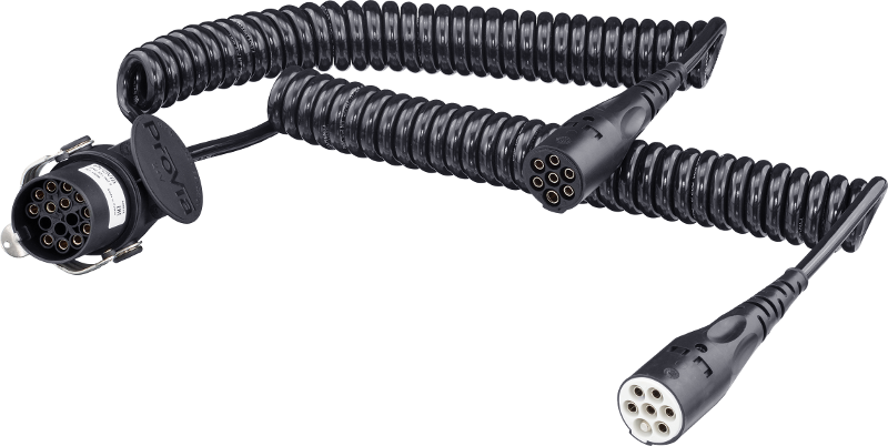 Connector Cable, trailer Wabco 15 pin -> 2x7Pin adapterkaabel