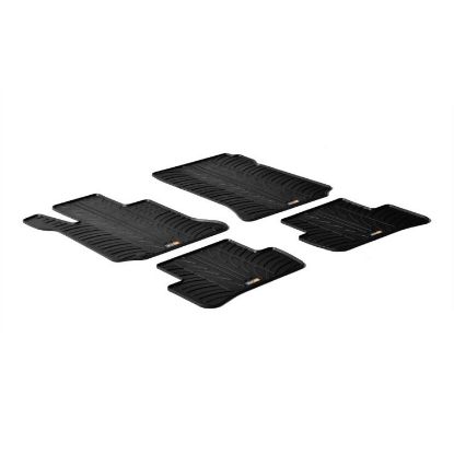 Non-skid Inset Mat MERCEDES C-CLASS (2007-2014) (4P+FX)