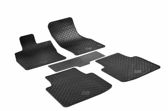 Non-skid Inset Mat Skoda SUPERB 15- (ka 20-) - 5tk