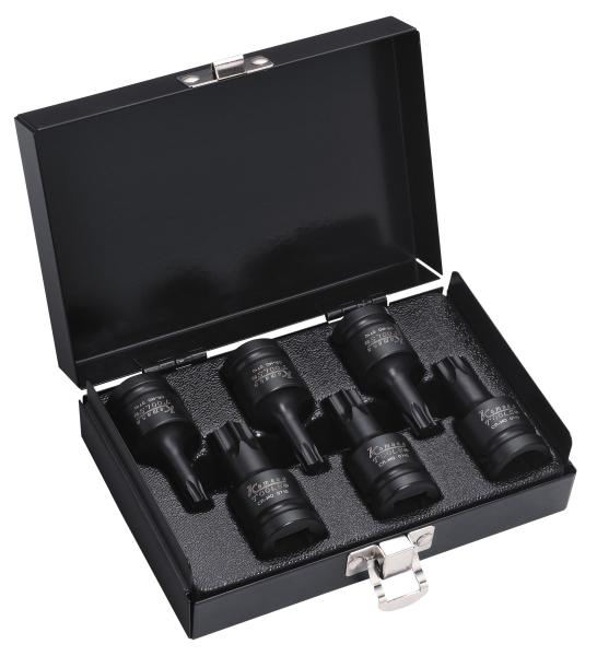 Socket Wrench Insert kompl, TORX, jõu 6-osa