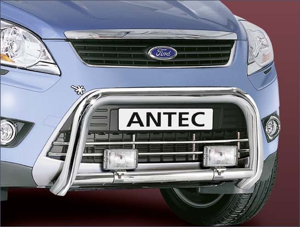 Frontal Protection Bar Ford Kuga 08-13 70mm+51mm