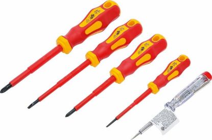 Screwdriver Set 5-piece VDE Electrician's Screwdriver Set
