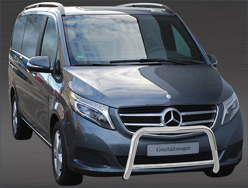 Frontal Protection Bar MB V-klass 14- 60mm+42mm