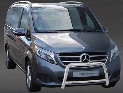 Frontal Protection Bar MB V-klass 14- 60mm+42mm