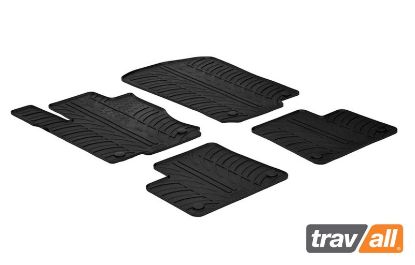 Non-skid Inset Mat MB GLE (15-) M-CLASS (11-15) 4P+FX