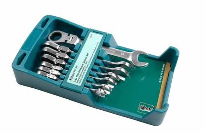 Ring-/Open End Spanner kompl, narrega 10-19 mm liig