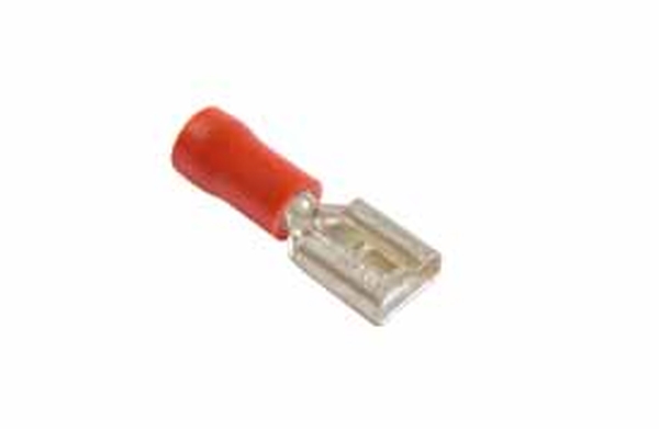 Terminal, electric universal parts plaat 4.8/0.5mm pun 100tk