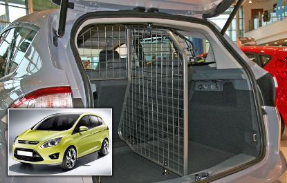 Barrier Mesh, boot-/cargo area FORD C-MAX (2010-)[SPAREWHEEL+NOT HYBRID]