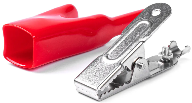 Tester, engine krokodillid 25A 2tk (pikkus 7,5cm)