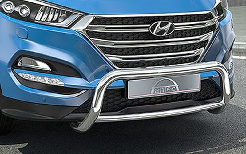 Frontal Protection Bar Hyundai Tucson 15- 60mm+42mm
