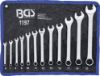 Spanner Set, ring/open ended 12-piece Combination Spanner Set, 6-22 mm