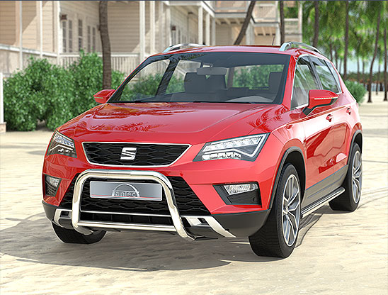 Frontal Protection Bar Seat Ateca 17- 60mm+42mm