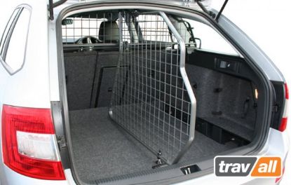 Barrier Mesh, boot-/cargo area SKODA OCTAVIA ESTATE (12-)[NO HIGH FLOOR]