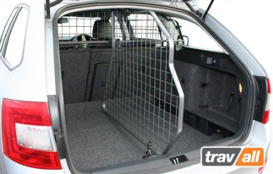 Barrier Mesh, boot-/cargo area SKODA OCTAVIA ESTATE (12-)[NO HIGH FLOOR]