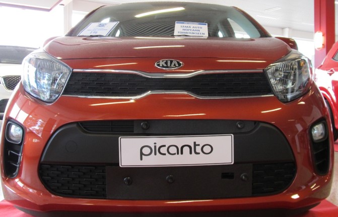 Trim/Protective Strip, radiator grille Kia Picanto 2017-
