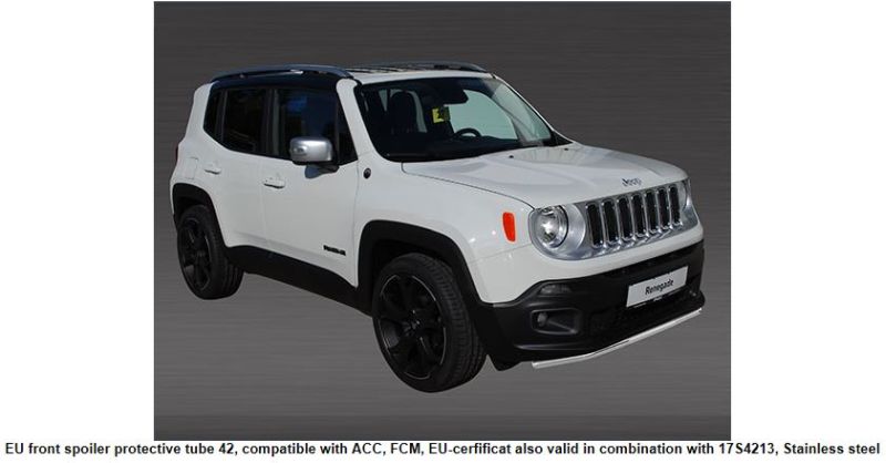 Frontal Protection Bar Jeep Renegade 14- 42mm