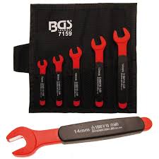 Open-Ended Spanner Set 5-piece VDE Open End Spanner Set, 7-14 mm