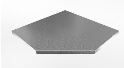 Tool Cabinet Nurgakapi töötasapind RV teras 883x40x883mm