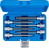 Screwdriver Bit Kuulotsaga pikad sisekuuskant 5-12mm 6 osa