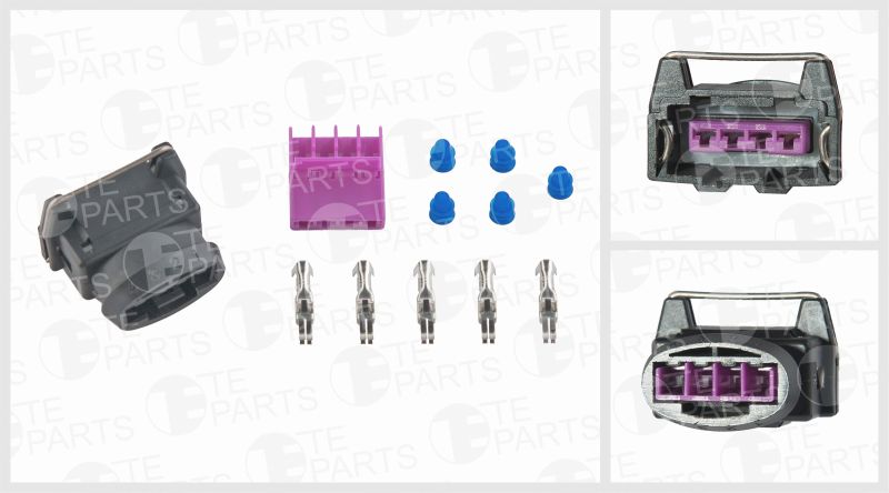 Cable Connector Kit 4 PIN komplekt VAG 4A0906234
