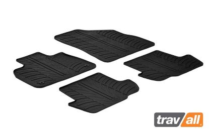 Non-skid Inset Mat CITROEN DS5 (2011-) 4PC+FX