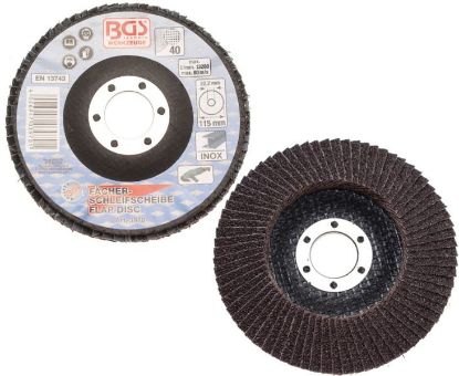 Flap Wheel Sanding Disc, angle grinder Lamellketas, Ø 115 mm,  40