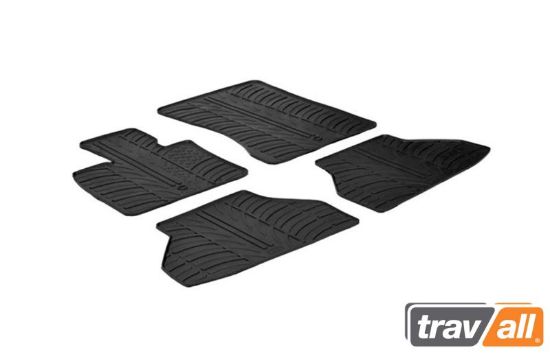 Non-skid Inset Mat BMW X6 (08-14) X6 M (12-14)(4P+FIX)